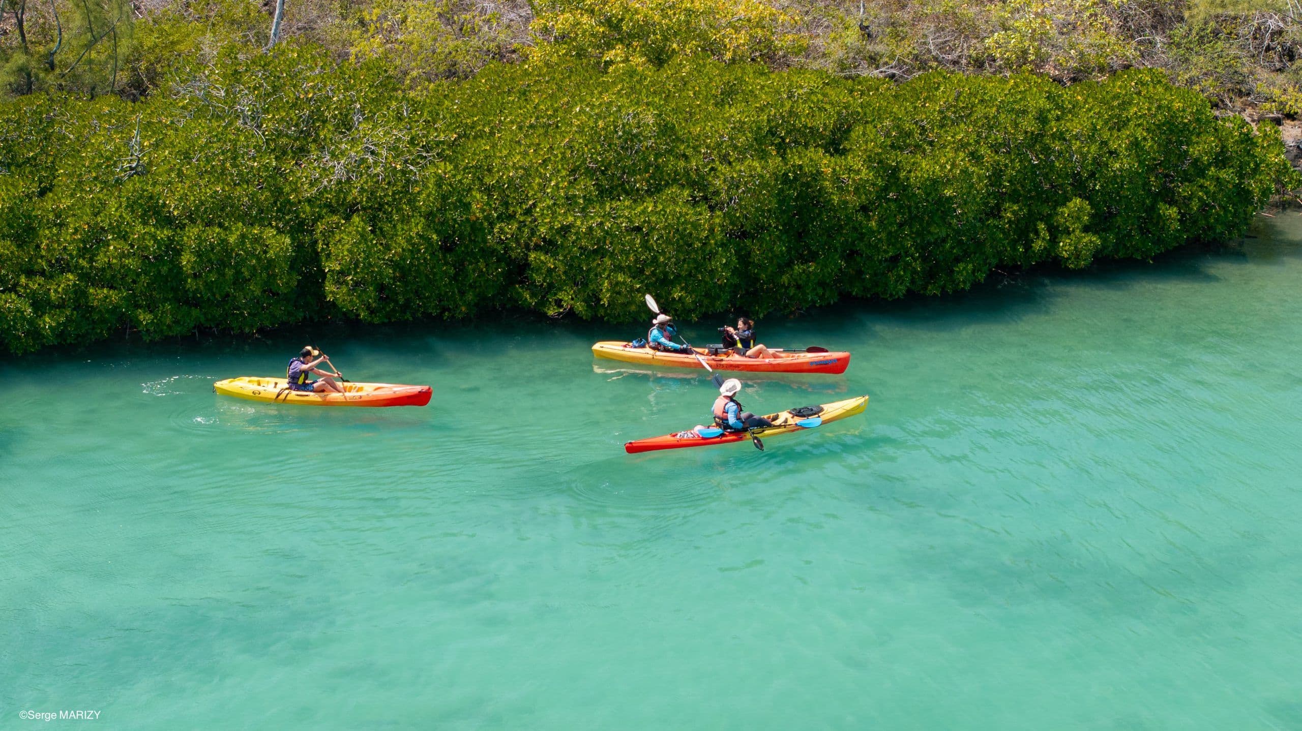 Sea Kayak Guided Tour – Ile d’Ambre National Park (3 Hours Experience)